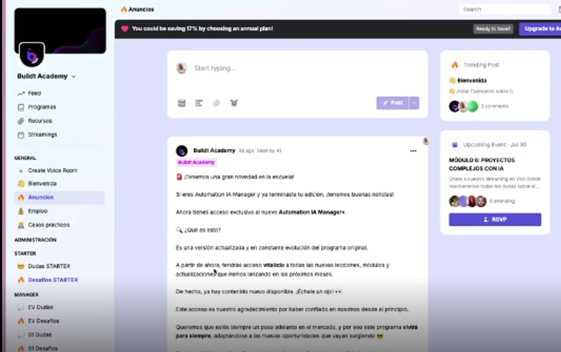 automation manager buildt academy