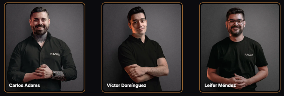 profesores racks academy