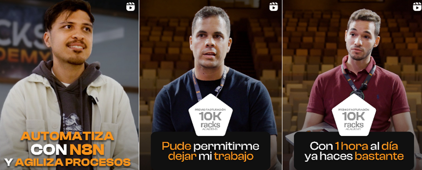 testimonios racks academy